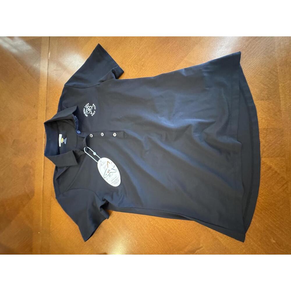 Greg Norman Black Polo Shirt Women's Medium 3-103